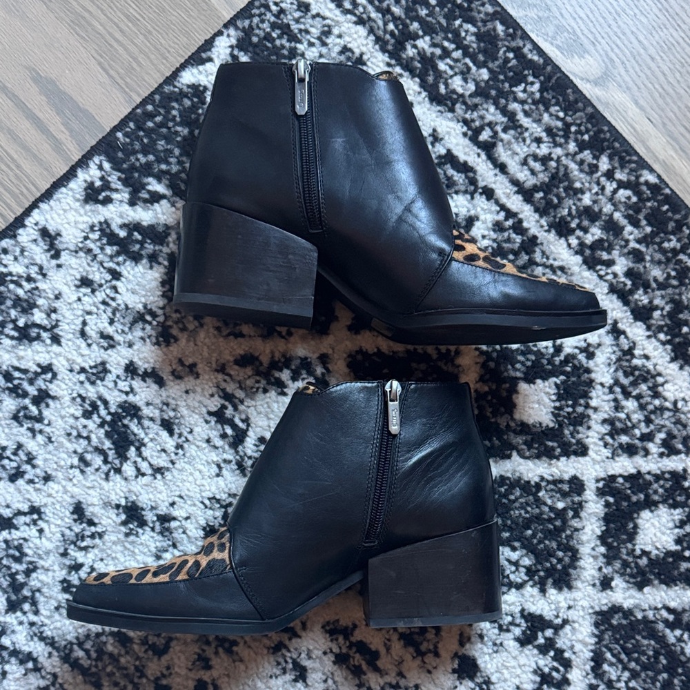 SAM EDELMAN Reese Pony Hair Leather
Ankle Boots - Picture 5 of 8